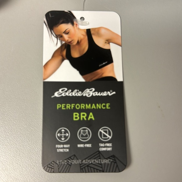 Eddie Bauer performance bra black sz XL (2 bras) - Picture 5 of 8